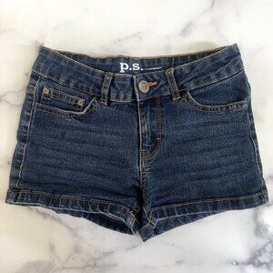P.S. from Aeropostale Denim Shorts, Indigo, Size 10